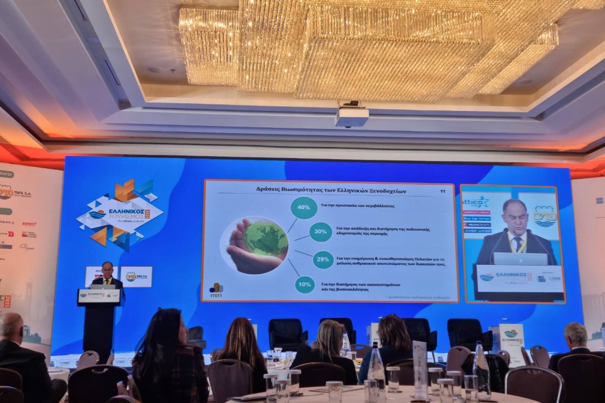 Συμμετοχή του ΙΤΕΠ στο ετήσιο συνέδριο «Ελληνικός Τουρισμός, μια Εθνική Υπόθεση! Δυνατότητες και Προοπτικές»